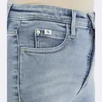 Джинсы скинни высокий рост Calvin Klein, синий - фото 3