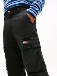 Tommy Jeans Карго-штаны Regular 'OTIS' в черном цвете - фото 2