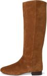 Ботинки Madewell Women's Taylor Round Toe Tall Boots - Suede, Dried Acorn - фото 4
