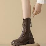 Lanza Белые женские ботинки Martin, цвет White - фото 11