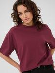 Футболка KAtomina Relaxed Fit KAFFE, Windsor Wine - фото 4