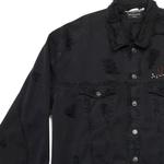 Куртка мужская черная Balenciaga, черный - фото 6