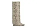 Сапоги Evander Foldover Boot Madden Girl, цвет beige_blacksnakeprint - фото 5