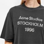 Футболка Acne Studios Exford 1996 года, черный - фото 4