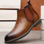 Челси Ботинки Мужские Modengpan, цвет Gray Fleece-lined - фото 4