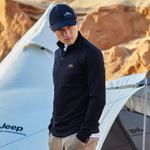 Футболка мужская Jeep, серо-голубая - фото 7