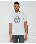 Футболка s-bollo Regular fit Napapijri, белый - фото
