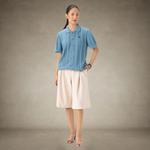 Женский свитер JC Polo Cable Members Only, кремовый - фото 5