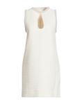 Мини-платье Sandro, кремовый - фото