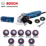 Угловая шлифовальная машина Bosch GWS700 + восемь насадок, 710W - фото