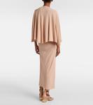 Платье с накидкой Chloé, Delicate Pink - фото 3