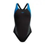 Купальник Speedo Hyperboom Splice Laneback, черный - фото 2