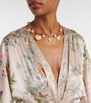 Шелковое макси-платье с кристаллами Camilla, Palacio Playground - фото 4