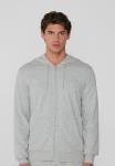 Толстовка Tezenis Zip-up sweatshirt, Grey - фото