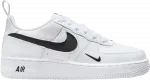 Кроссовки Air Force 1 LV8 GS 'Multi-Etch Swoosh - White', белый - фото