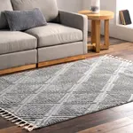 Ковер Balboa Textured Tile Area Rug nuLOOM, 305x396 см, светло-бежевый - фото 15