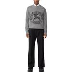 Свитер мужской серый Burberry, серый - фото 3