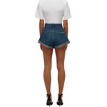 Джинсовые шорты женские деним синие Self-portrait - фото 5