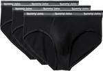 Трусы Tommy John Comfort Micro Brief 3-pack, черный - фото