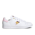 Кроссовки Adidas WMNS STAN SMITH 'HEARTS - CLEAR PINK', белый - фото