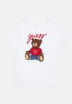 Футболка с принтом JUNIOR BEAR UNISEX Guess, белый - фото