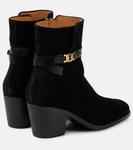 Замшевые ботильоны Tod's, Nero - фото 5