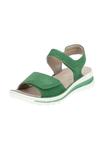 Замшевые босоножки ara, зеленый - фото
