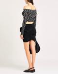 Мини-юбка Magda Butrym, черный - фото 3