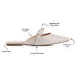 Journee Collection Женские мюли Missie, Bone - фото 5