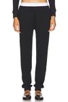 Брюки-джоггеры с вафельной текстурой Alexander Wang, black - фото