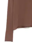 Топ с длинными рукавами MRZ, коричневый - фото 3