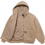 Утепленная худи с капюшоном и молнией Dickies Supreme, коричневый - фото 11