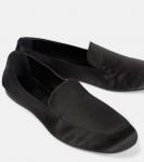 Атласные мокасины Monroe Khaite, черный - фото 5