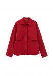 Блуза OXXO Button-down blouse, Emboldened/Red - фото 6