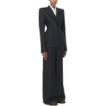 Жакет Stacked Shoulder Double breasted Jacket Alexander McQueen, черный - фото 6