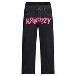 Джинсы унисекс KAKAZZY, Черный - фото