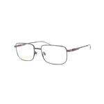 GUCCI Прямоугольные очки Rectangle-Frame, Metal Gray - фото 2