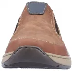 Тапочки Rieker с эластичными вставками, коричневый - фото 4