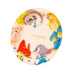 Тарелка Disney, белый - фото