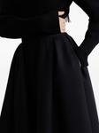Patou объемная юбка миди, черный - фото 3