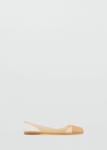 Балетки MANGO Supra, Nude - фото 3