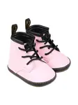 Ботинки на шнуровке Dr. Martens Kids, розовый - фото