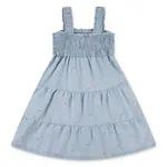 Платье Levi's с присборенной юбкой, синий - фото