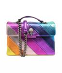 Кожаная сумочка Kensington Kurt Geiger, мультиколор - фото