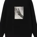 AE FW25 Свитшот мужской ARMANI EXCHANGE, черный - фото 3