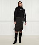 Кожаные сапоги на башенной колонне Karl Lagerfeld, черный - фото 2