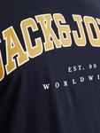 Футболка JACK & JONES PLUS, темно-синий - фото 6