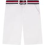 Детские шорты Tommy Hilfiger, хаки - фото 6