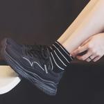 Кроссовки WARRIOR Chunky Sneakers Women's Low-top Black, черный - фото 8