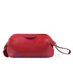 Косметичка кожаная, красная, 1 шт. Kemer - фото 2